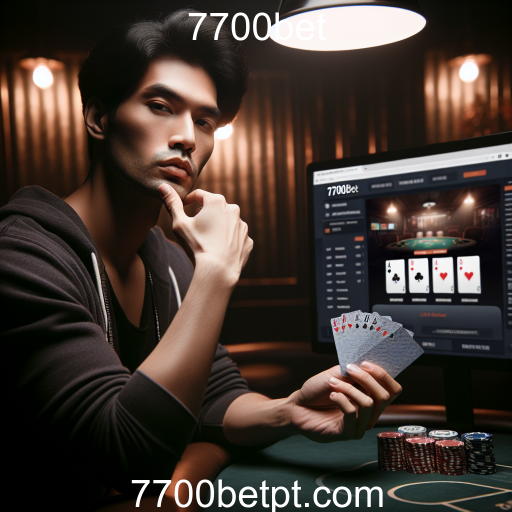 Descubra a Emoção do Poker Online no 7700bet